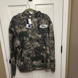 Ford Camouflage Hoodie with Logo